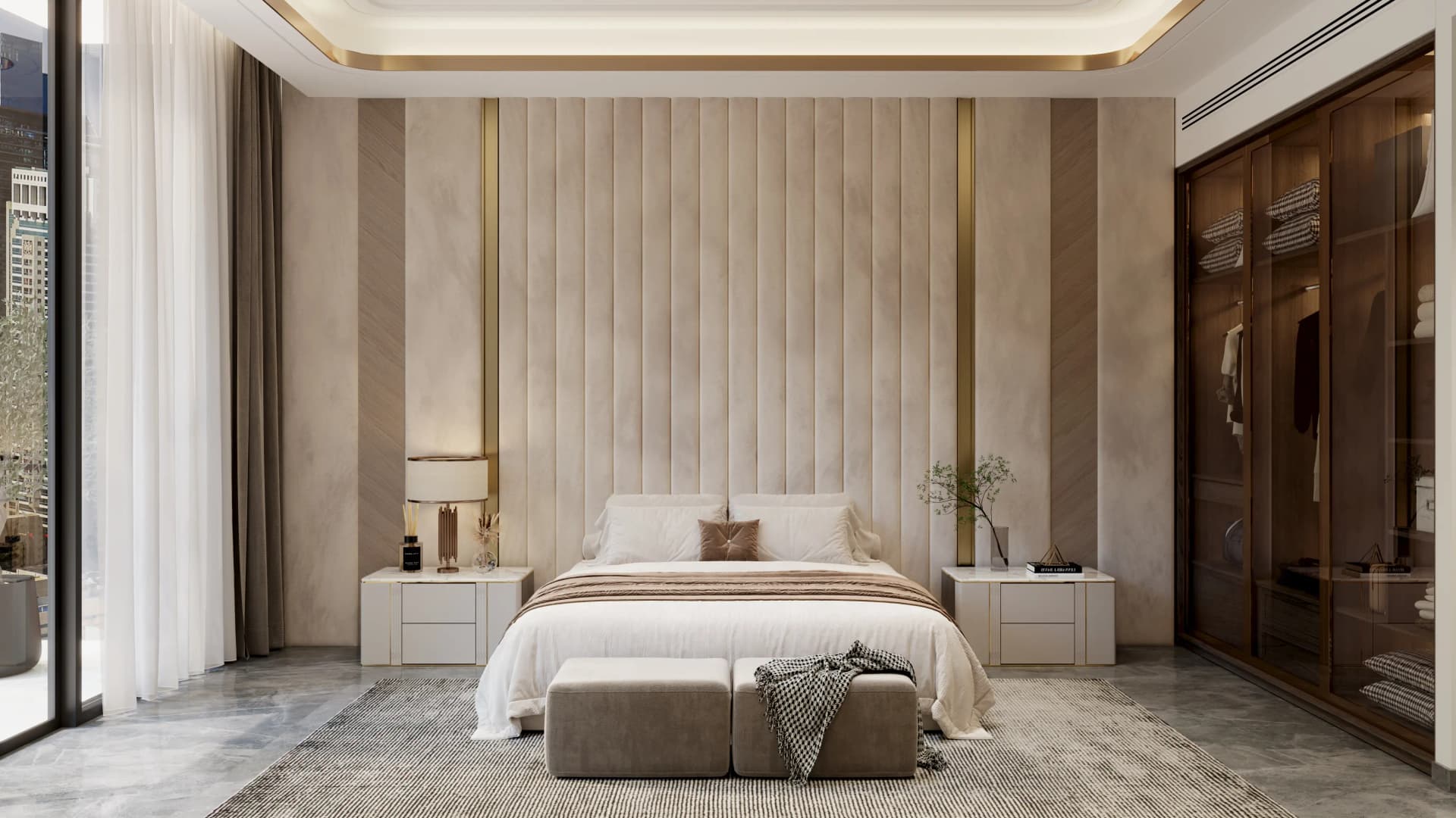 Samana Ocean Crest - Bedroom Interior | Samana Developers