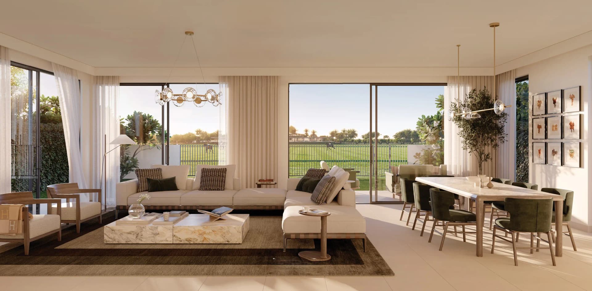 Chevalia Estate 2 - Living Room Interior | Emaar Properties