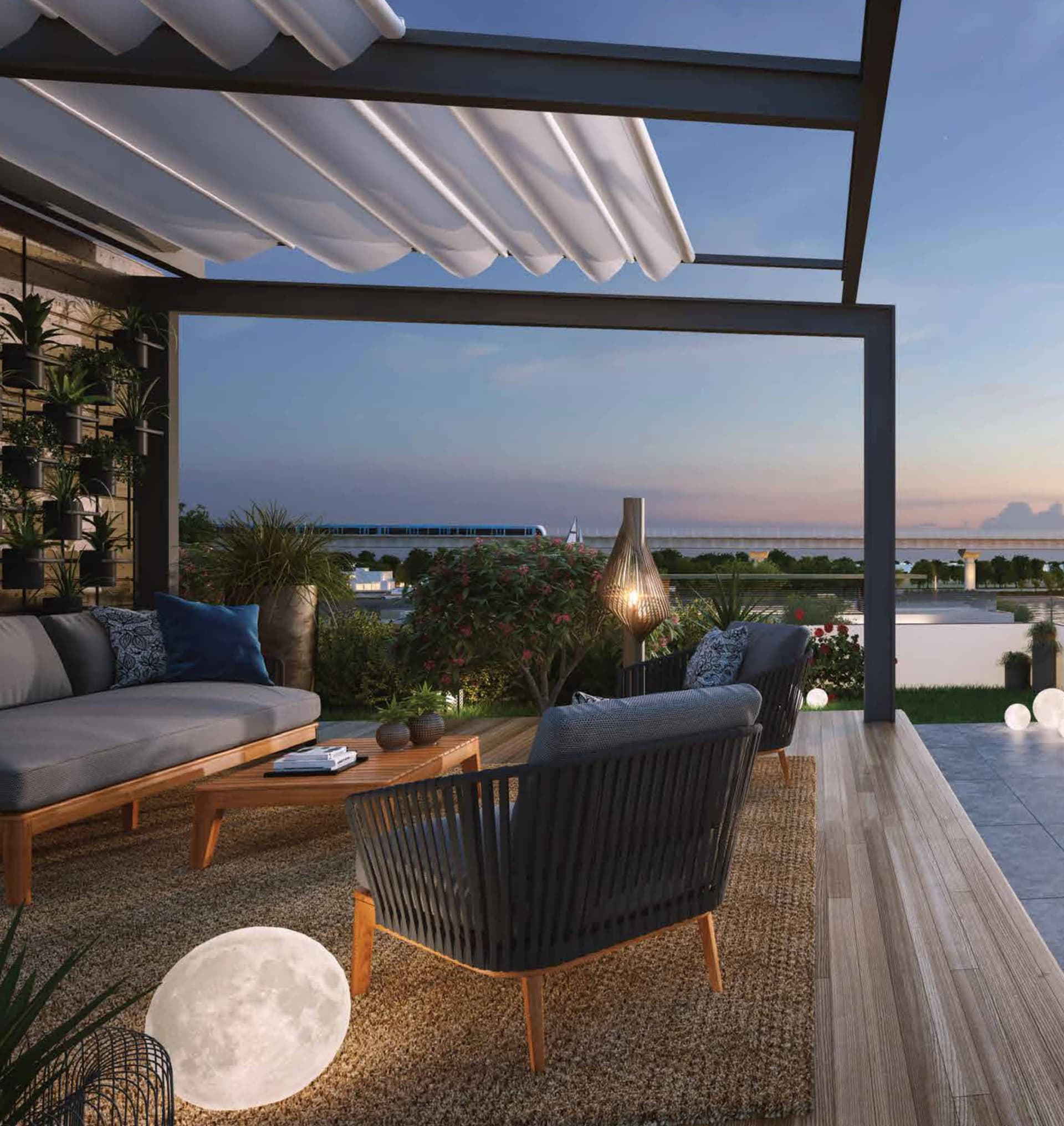 Sobha Hartland 1 Villas - Balcony View | Sobha Realty