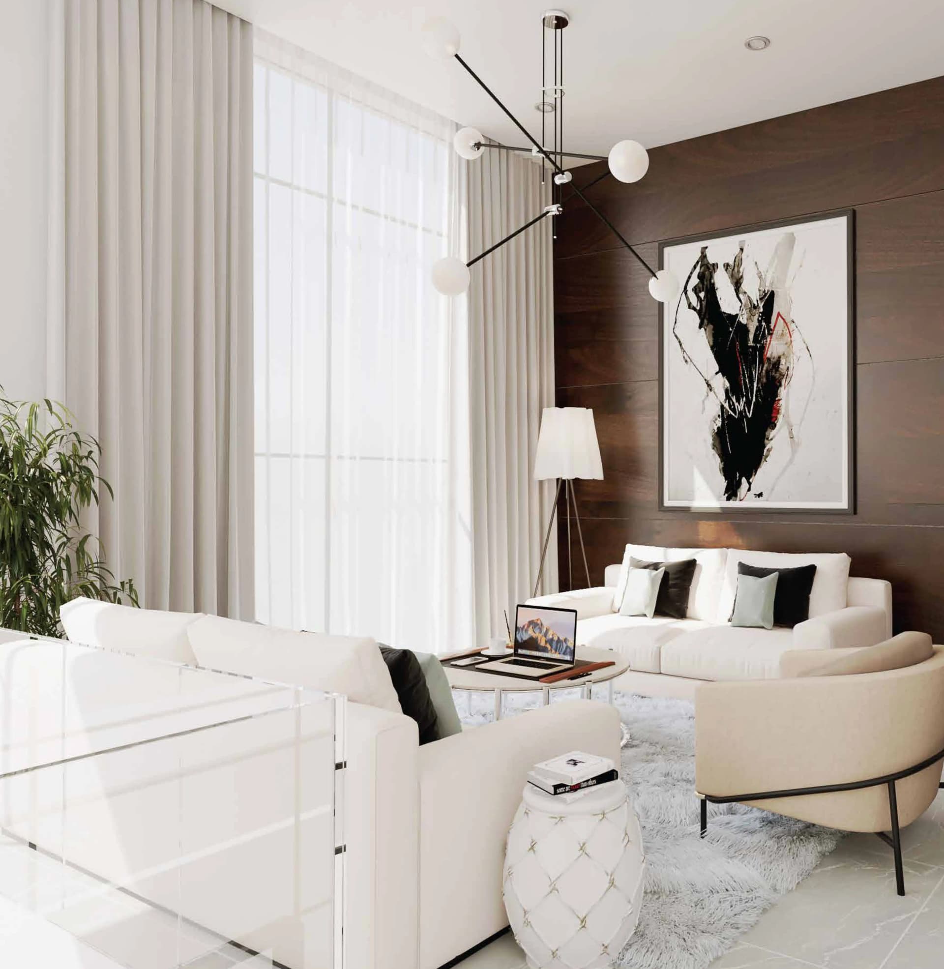 Sobha Hartland 1 Villas - Living Room Interior | Sobha Realty