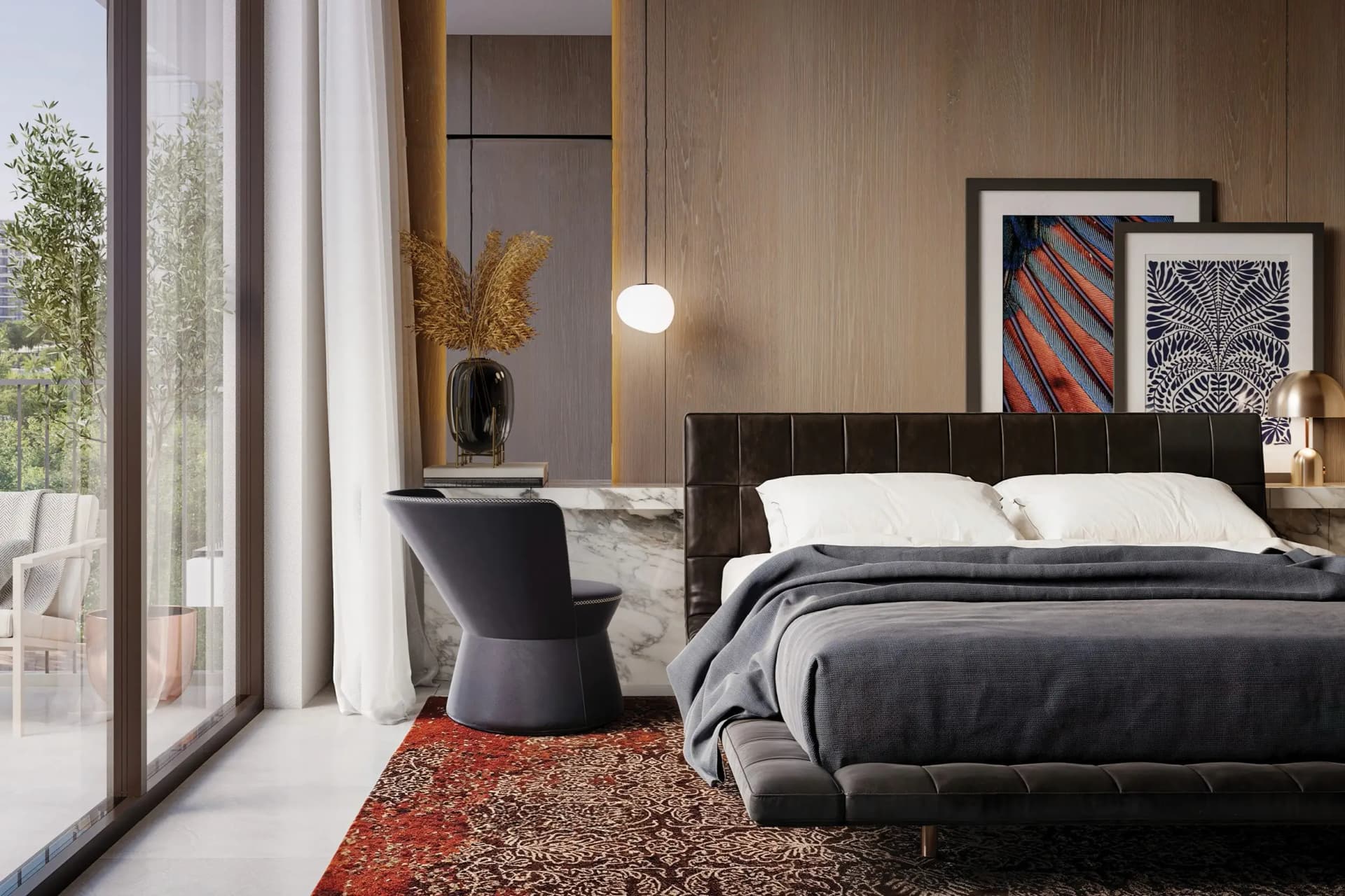 Palace Residences Dubai Hills Estate - Bedroom Interior | Emaar Properties