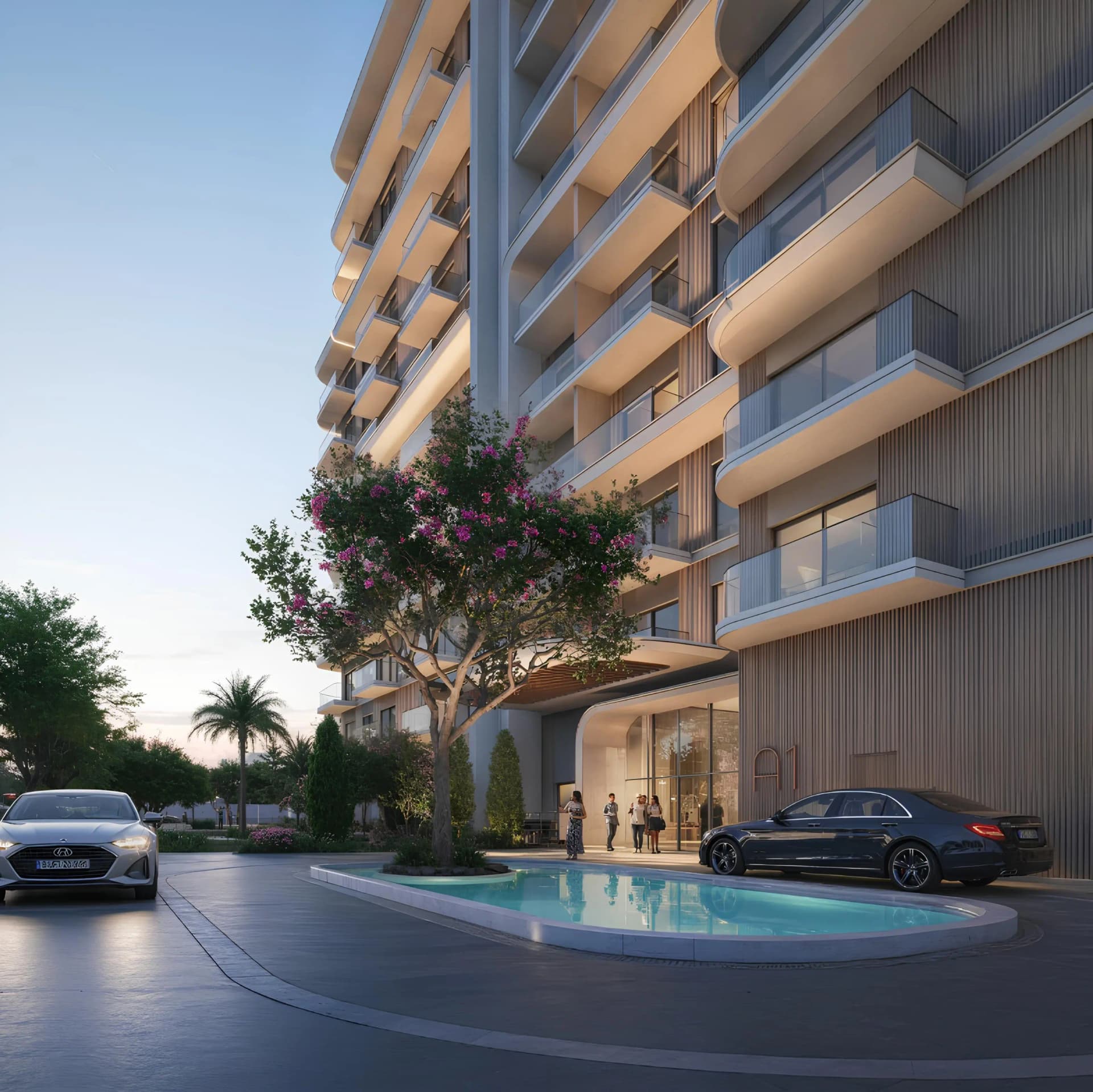 Yas Riva Residences - Lobby Interior | Aldar Properties