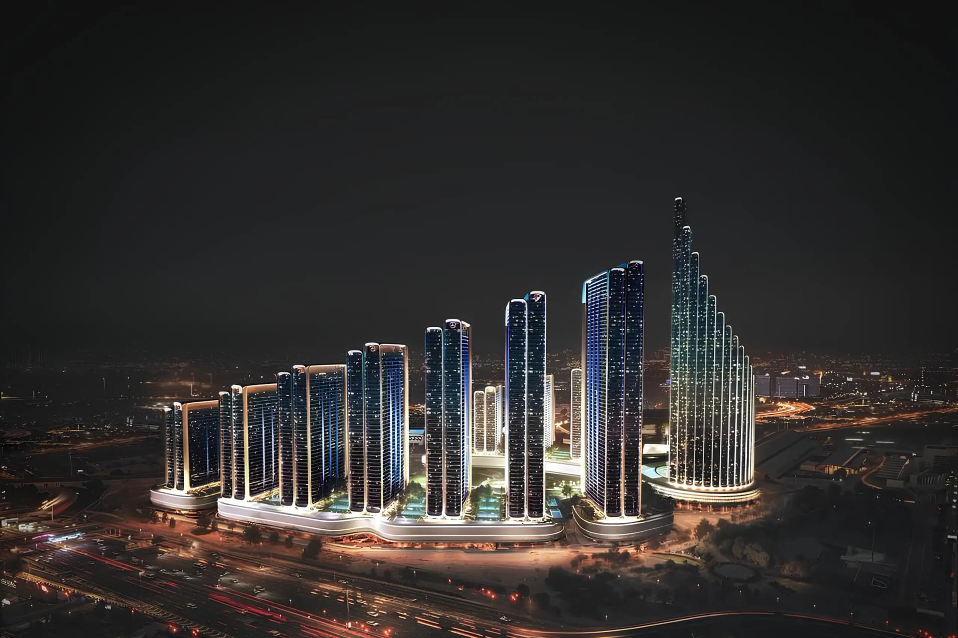 Mercedes-Benz Places – Binghatti City – Maybach 6 - Смотреть все 17