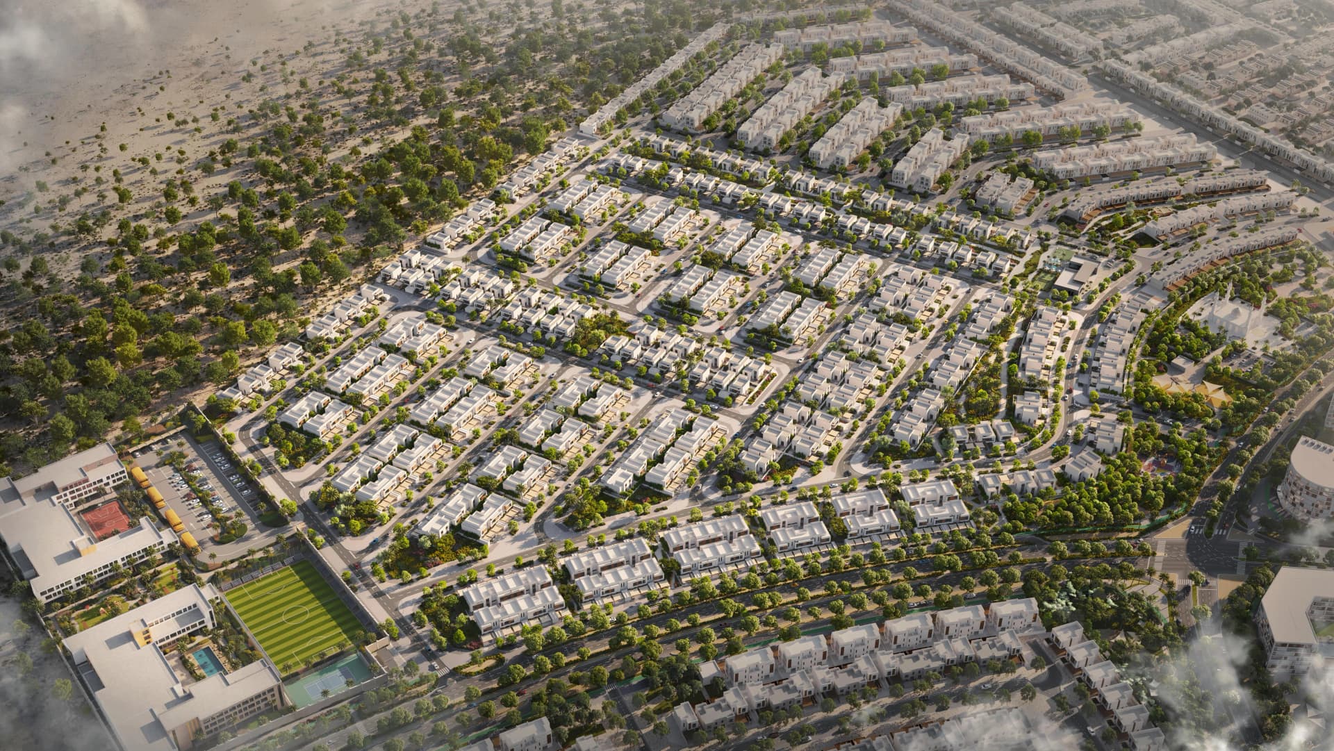 Al Ghadeer Gardens 2 - Property View | Aldar Properties