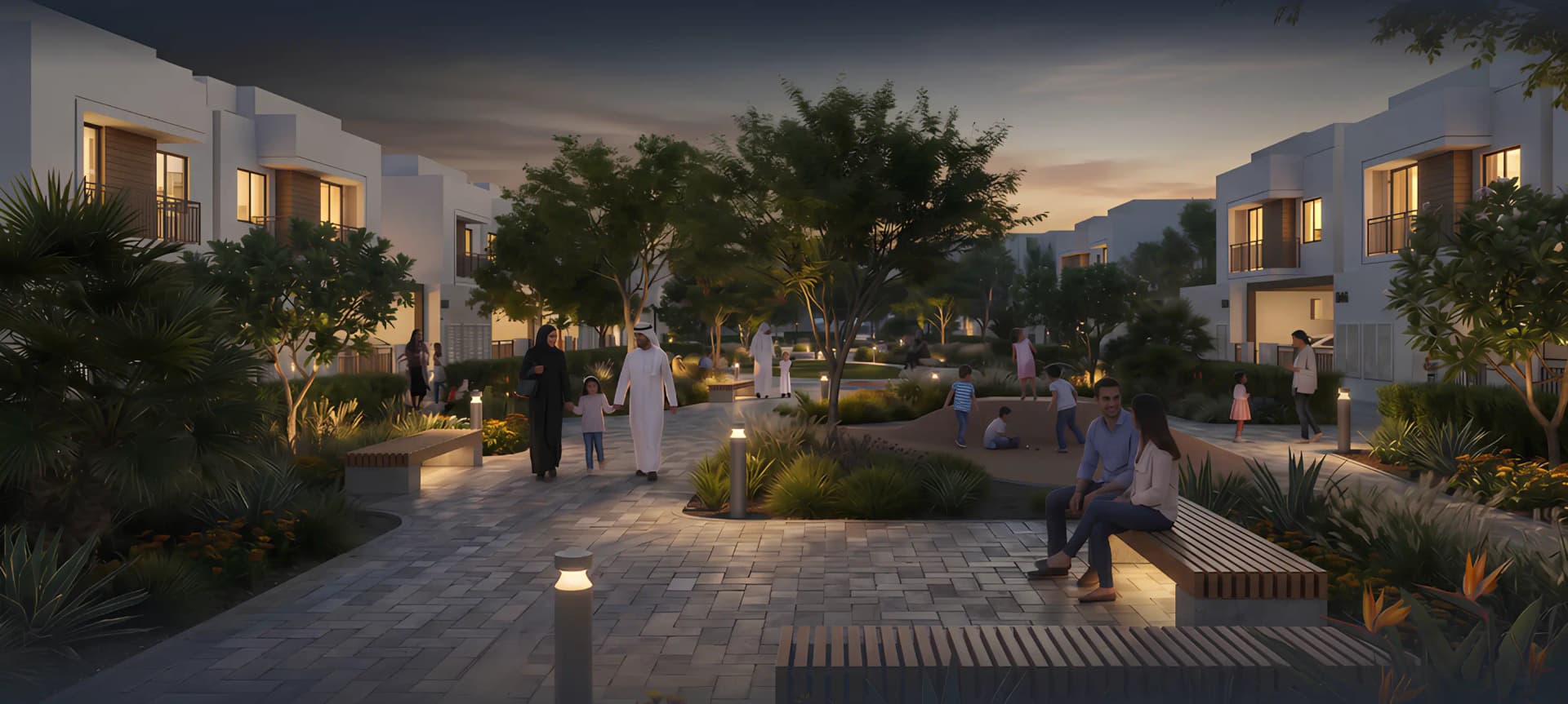 Al Ghadeer Gardens - Property View | Aldar Properties