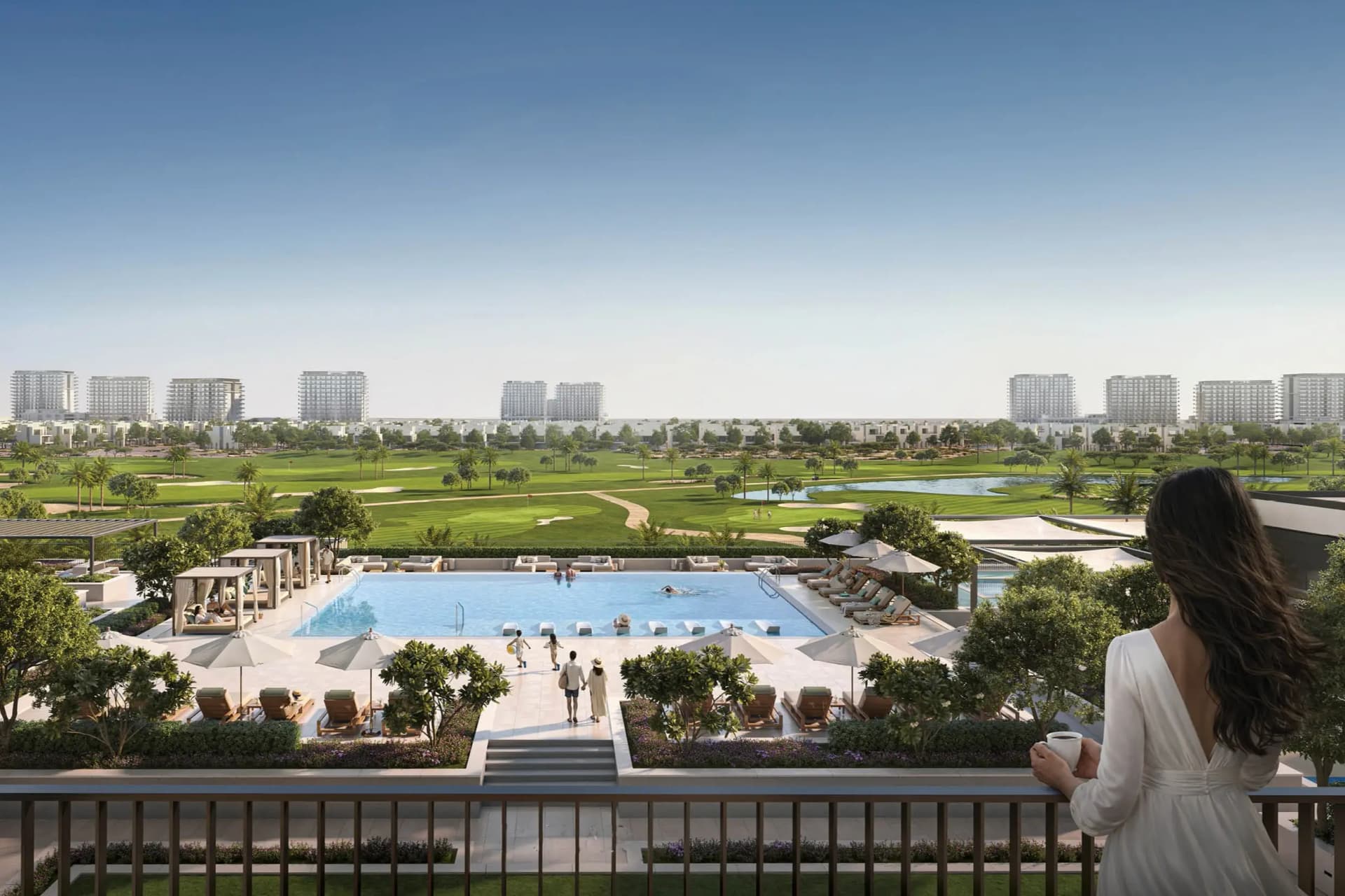 Golf Fields - Balcony View | Emaar Properties