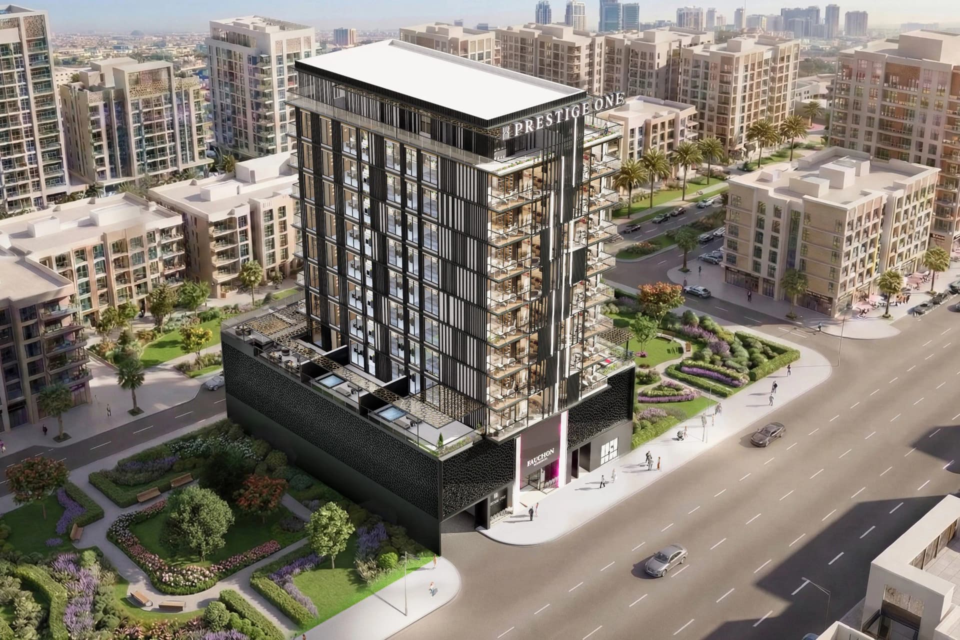 Fauchon Residences - Exterior Facade | Prestige One