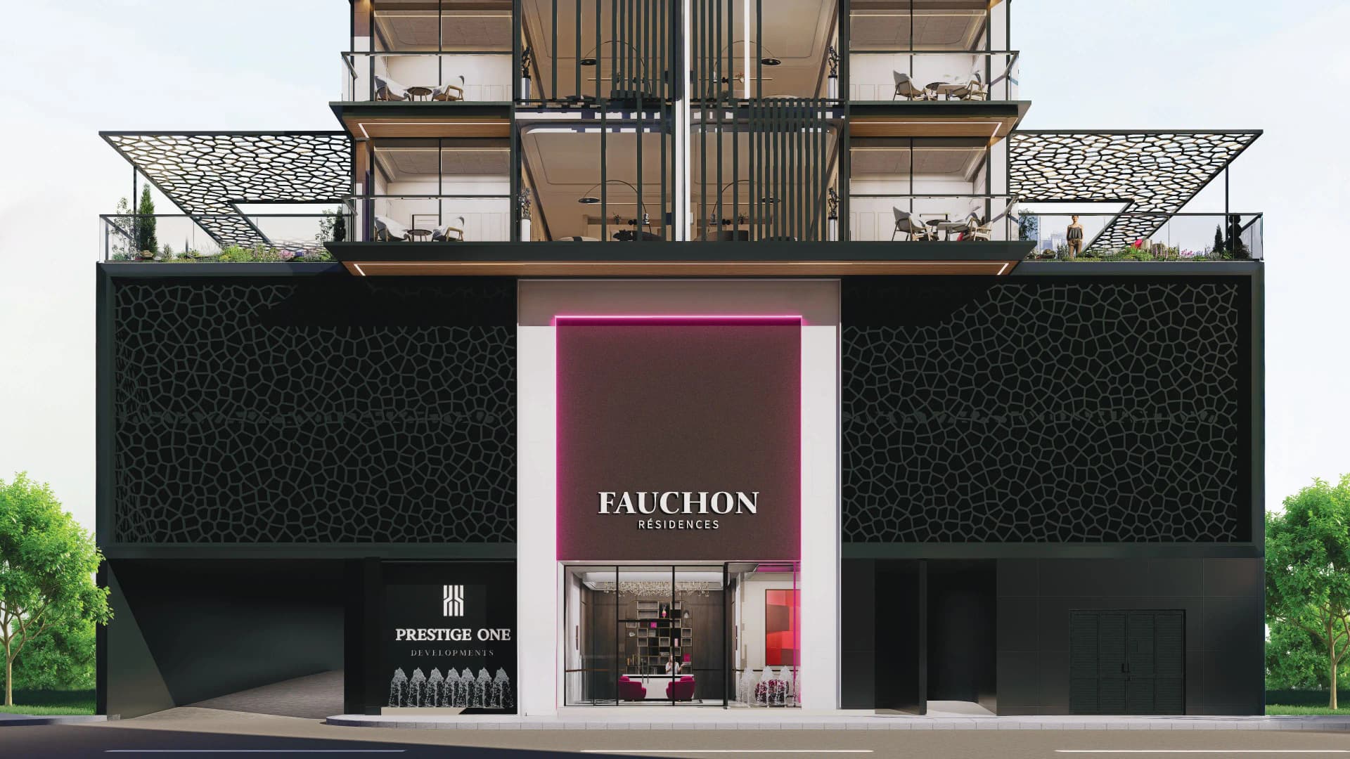 Fauchon Residences - Exterior Facade | Prestige One