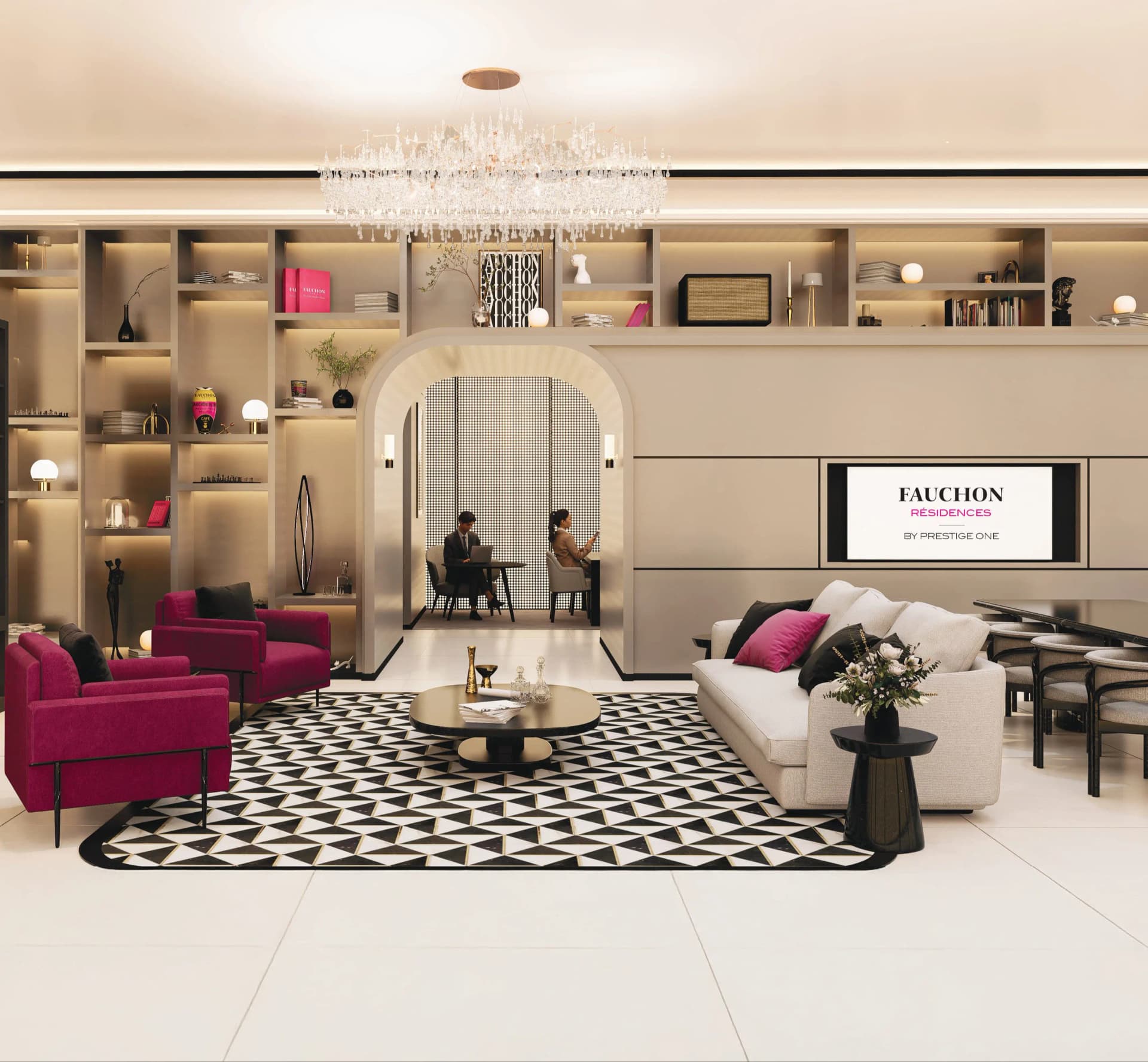Fauchon Residences - Living Room Interior | Prestige One