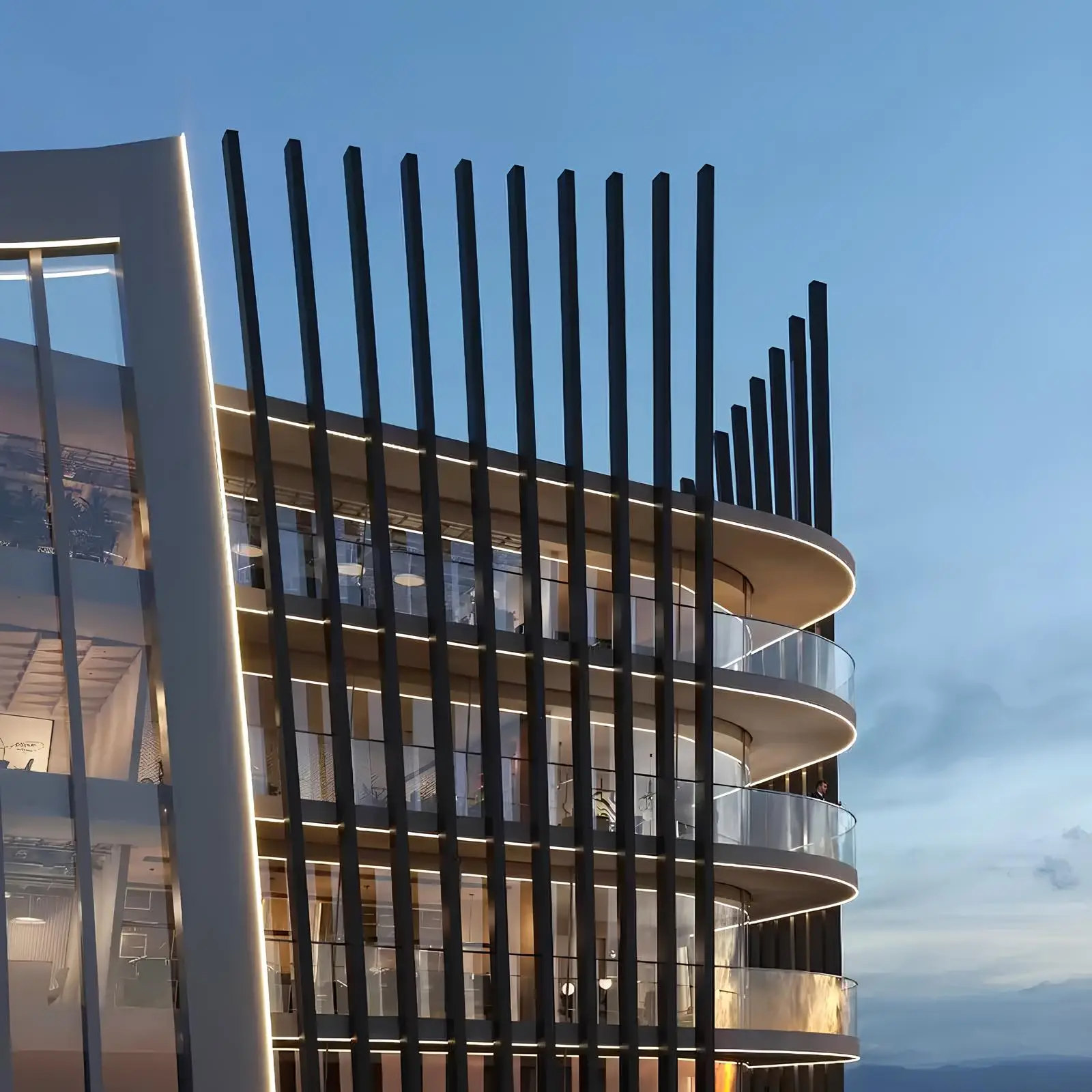Business Hub - Exterior Facade | Samana Developers
