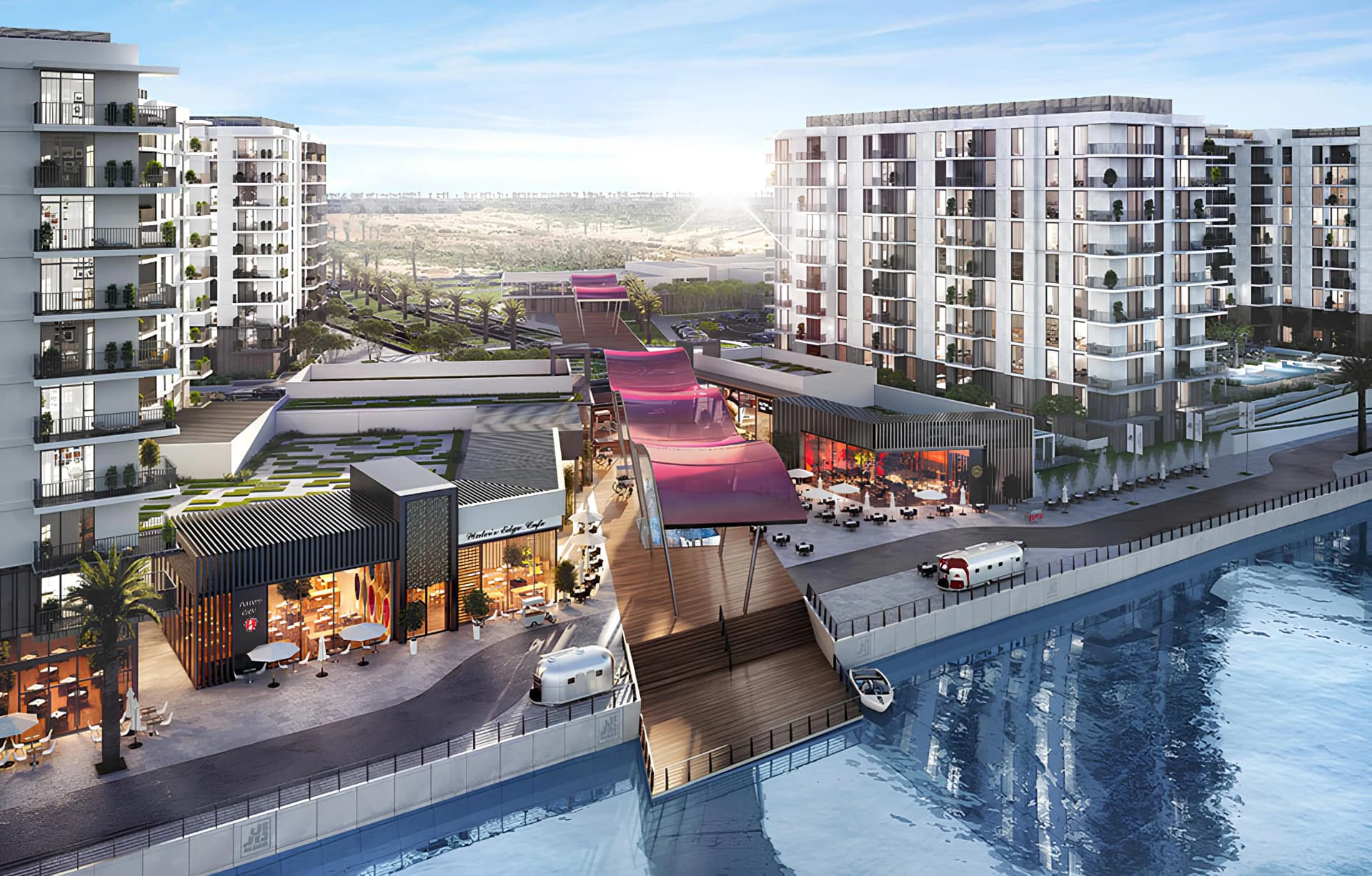 Water's Edge - Exterior Facade | Aldar Properties