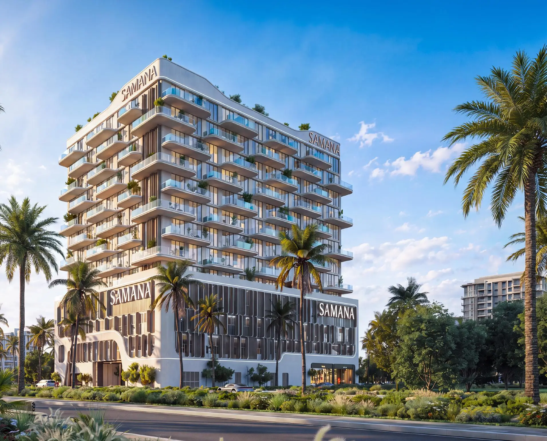 Samana Portside - Exterior Facade | Samana Developers