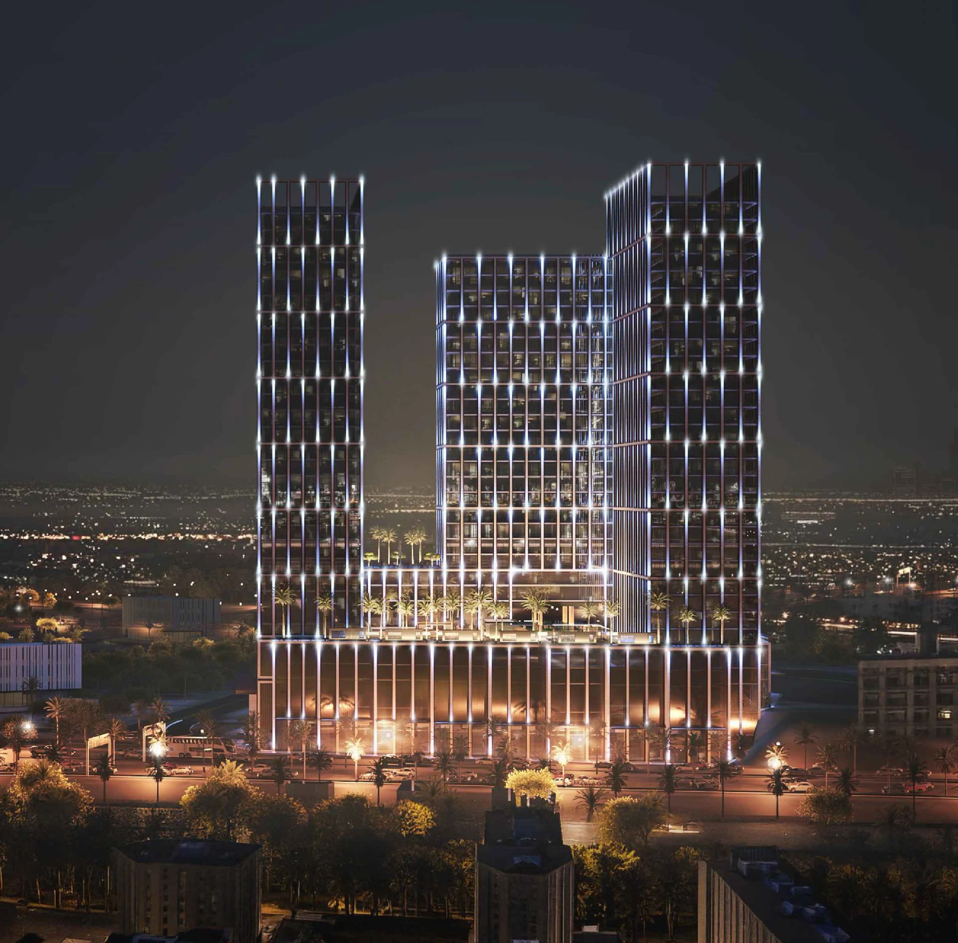 Binghatti Spectre - Exterior Facade | Binghatti Developers
