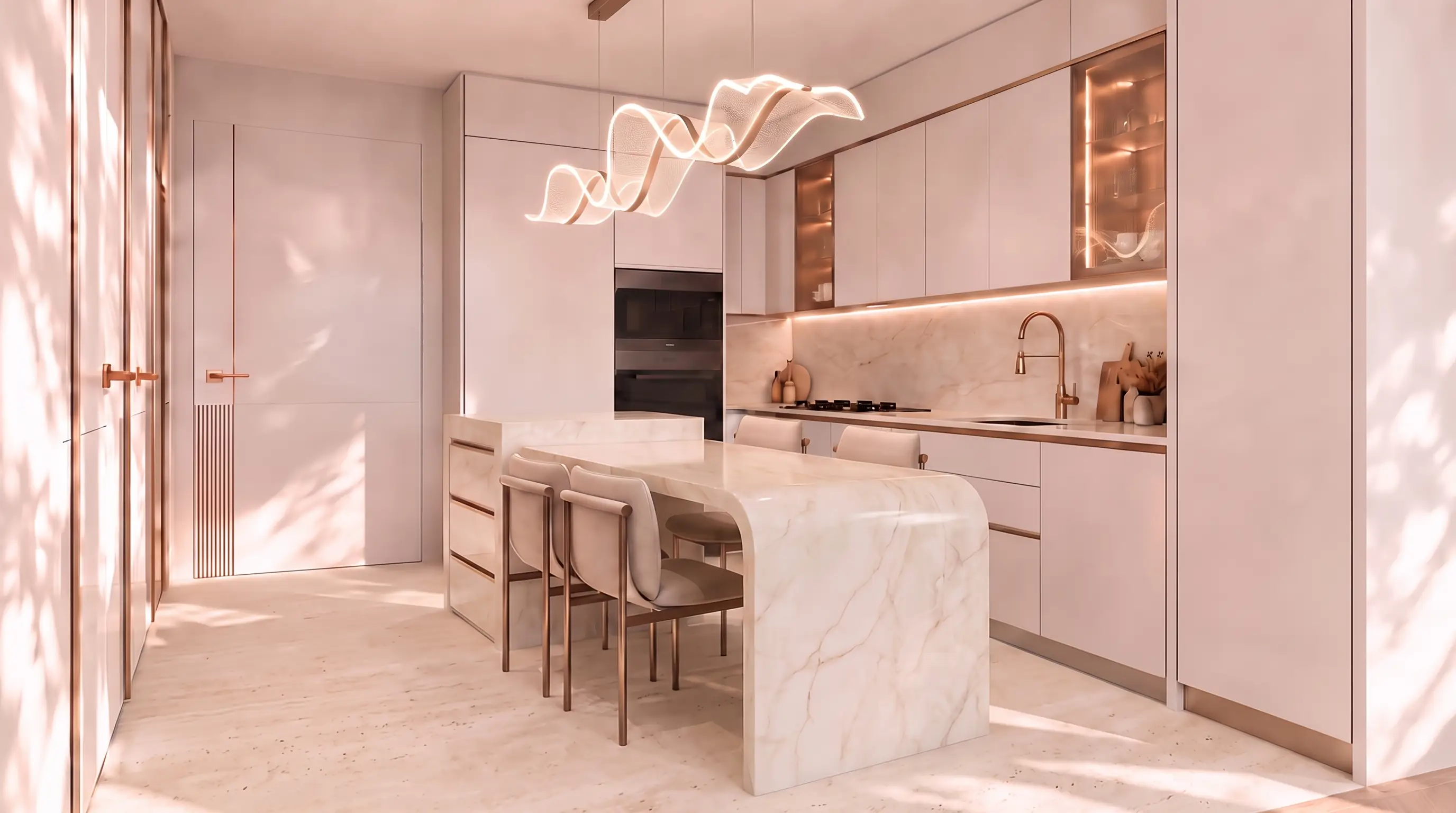 Shahrukhz Residences by Danube - Kitchen Interior | Danube Properties