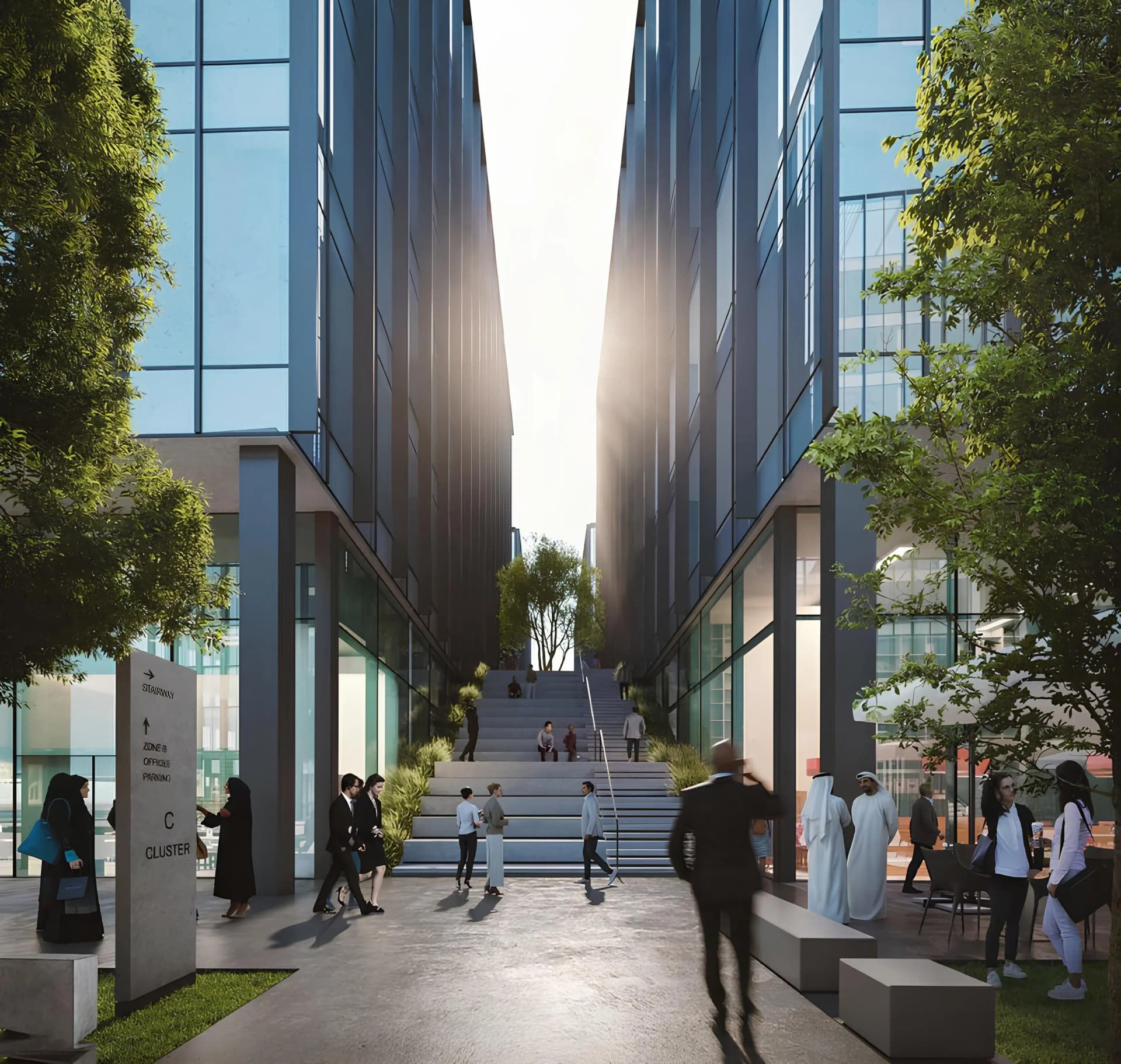Arada Central Business District. Building 5 - Property View | Arada Properties